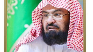 السديس يوجه ب ٣ ساعات دوام مرنة لموظفي وموظفات الشؤون الدينية 