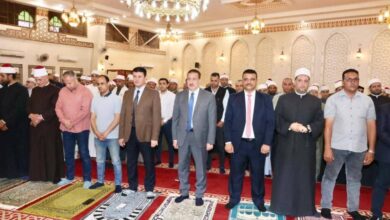 محافظ المنوفية يشهد احتفال المولد النبوي ويهنئ أبناء المحافظة