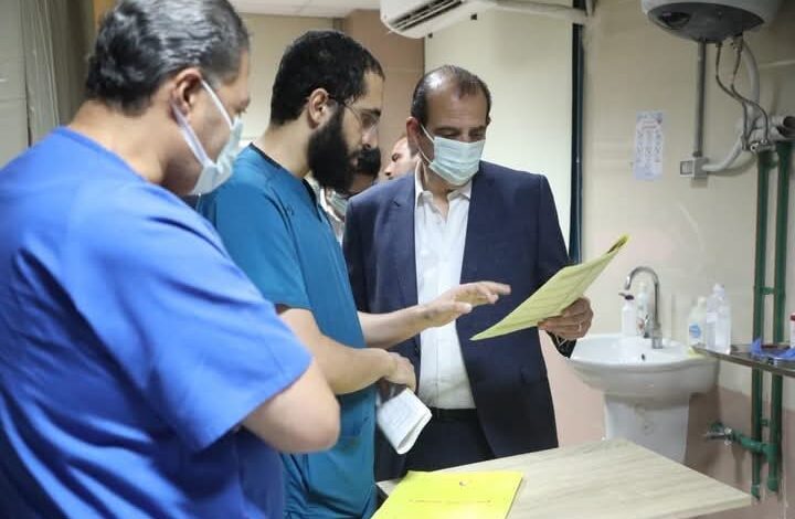 جولة مفاجئة لنائب وزير الصحة لعدد من مستشفيات القاهرة وتوجيهات لتلافي جميع السلبيات المرصودة