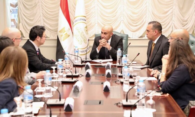 وزير التربية والتعليم يبحث مع شركة سبريكس اليابانية تدريس مادة البرمجة والذكاء الاصطناعى