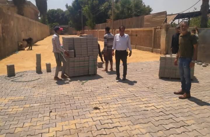 محافظ الجيزة: بدء أعمال رفع كفاءة ورصف ١٢٠ شارعًا بالبدرشين بالإنترلوك 1 محافظ الجيزة: بدء أعمال رفع كفاءة ورصف ١٢٠ شارعًا بالبدرشين بالإنترلوك