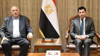 وزير الشباب والرياضة: حريصون على تقديم كامل الدعم للأشقاء في فلسطين بمختلف المجالات 1 وزير الشباب والرياضة: حريصون على تقديم كامل الدعم للأشقاء في فلسطين بمختلف المجالات