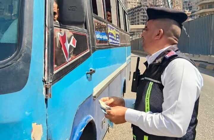 محافظ الجيزة: حملات مكثفة لضبط منظومة السرفيس ومخالفات " الميكروباص " بفيصل والطالبية