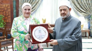 شيخ الأزهر يستقبل رئيس المجلس القومي للطفولة والأمومة 