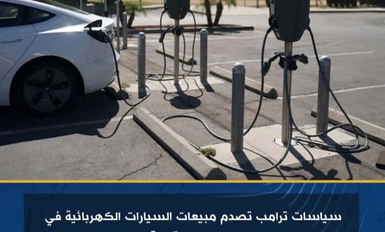 سياسات ترامب تصدم مبيعات السيارات الكهربائية في الولايات المتحدة 1 سياسات ترامب تصدم مبيعات السيارات الكهربائية في الولايات المتحدة