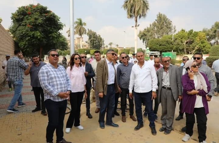 محافظ الجيزة يتفقد ميدانيًا أعمال تطوير المنطقة المحيطة بالمتحف المصري الكبير 1 محافظ الجيزة يتفقد ميدانيًا أعمال تطوير المنطقة المحيطة بالمتحف المصري الكبير