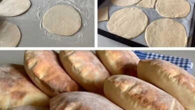 طريقة عمل خبز السندوتشات الصغير