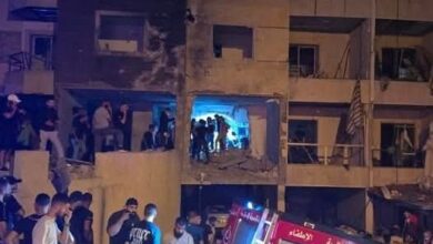 صحة لبنان: إصابة 8 مواطنين في الغارة الإسرائيلية على منطقة كسار زعتر