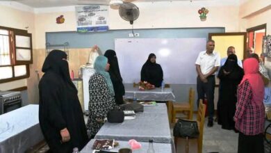 زيارة محافظ اسوان لمدرسة السيدة نفيسة تترك أثرا تحفيزيا لدى المعلمين 