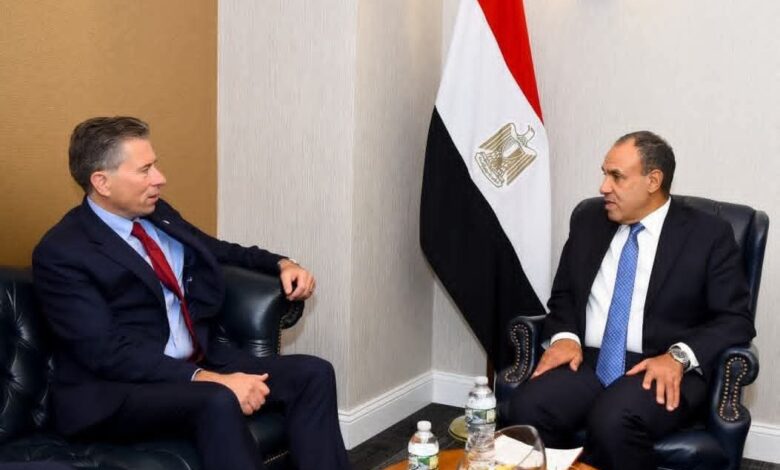 وزير الخارجية يلتقى مع وكيل الأمين العام للشئون الإنسانية في نيويورك 1 وزير الخارجية يلتقى مع وكيل الأمين العام للشئون الإنسانية في نيويورك