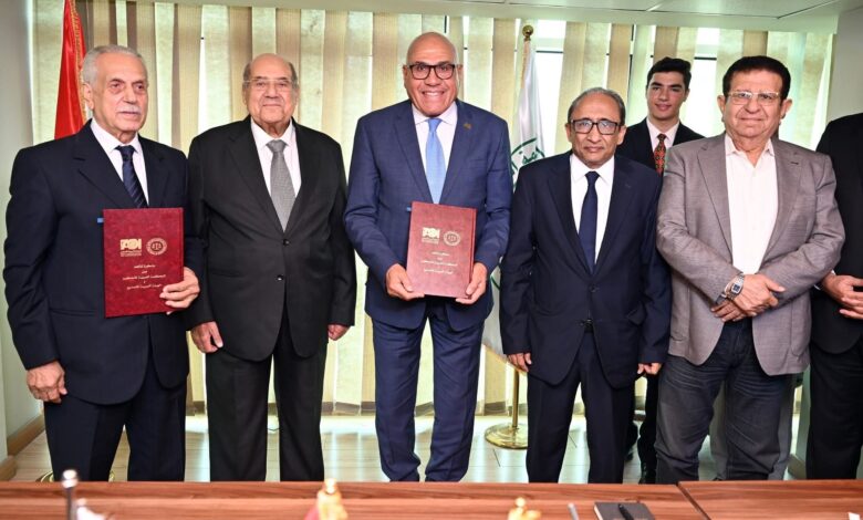 رئيس مجلس الشيوخ يشهد توقيع مذكرة للتفاهم بين الهيئة العربية للتصنيع والمحكمة العربية للتحكيم 1 رئيس مجلس الشيوخ يشهد توقيع مذكرة للتفاهم بين الهيئة العربية للتصنيع والمحكمة العربية للتحكيم