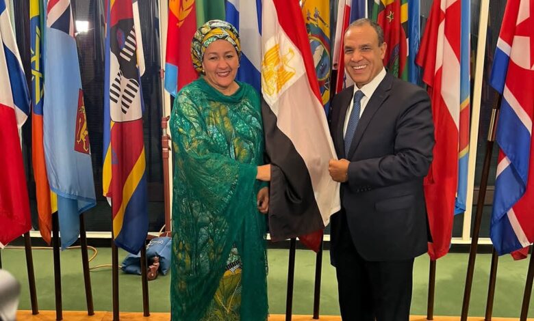 وزير الخارجية يلتقي بنائبة السكرتير العام للأمم المتحدة على هامش أعمال الجمعية العامة للأمم المُتحدة