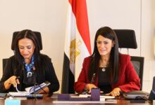 وزيرة التخطيط تبحث مع وزيرة التضامن الاجتماعي الخطة الاستثمارية للوزارة لعام 2025/2026 