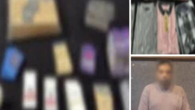 ضبط مالك مصنع "بدون ترخيص" لقيامه بتصنيع الملابس المقلدة بالقاهرة