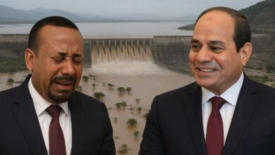 أثيوبيا تبدأ خطةٍ لإغراق السودان ومصر بتعليمات إسرائيلية