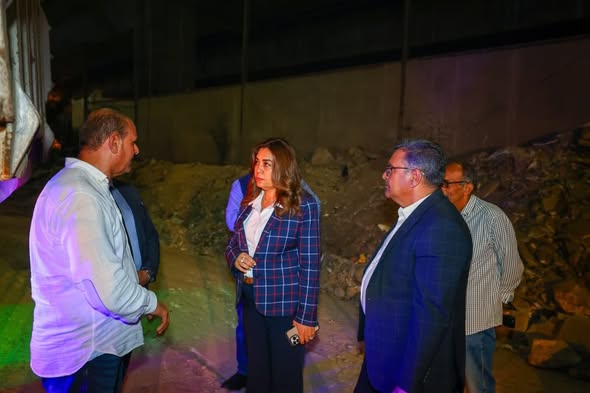 وزيرة التنمية المحلية تتفقد المنطقة المحيطة بالمتحف المصرى الكبير لمتابعة جهود النظافة والتجميل والتشجير 1 وزيرة التنمية المحلية تتفقد المنطقة المحيطة بالمتحف المصرى الكبير لمتابعة جهود النظافة والتجميل والتشجير