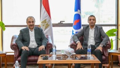 محافظ السويس يستقبل وزير قطاع الأعمال العام لتعزيز التعاون والتنمية الصناعية والسياحية