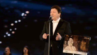 محمد الحلو يفتتح حفلته بمهرجان الموسيقى العربية بأغنية تتر مسلسل "الوسية"