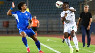 المصري يتراجع للمركز الثالث بتعادل سلبى أمام سموحة بالسويس