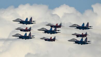 عاجل..الدفاع الروسية: مقاتلاتنا نفذت طلعة تدريبية ولم تنتهك حدود أي دولة أخرى