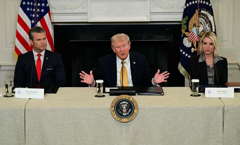 🔴عاجل.. ترامب : لم نرسل قاذفات بالقرب من فنزويلا 1 🔴عاجل.. ترامب : لم نرسل قاذفات بالقرب من فنزويلا