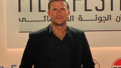 وصول النجم العالمي سكوت ايستوود على السجادة الحمراء فى مهرجان الجونة 