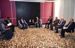 وزير الخارجية يبحث مع نظيره الصومالي تعزيز الشراكة الاستراتيجية بين البلدين