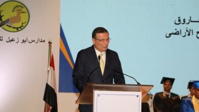 وزير الزراعة يشهد حفل تخرج الدفعة الأولى من مدرسة أبوزعبل للتنمية الصناعية