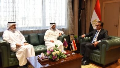  الدكتور خالد عبد الغفار يستقبل وزير الصحة العامة بدولة قطر لبحث سبل التعاون المشترك
