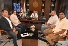 محافظ جنوب سيناء يستقبل رئيس مجلس إدارة هيئة الإسعاف المصرية