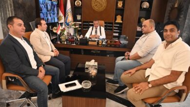 محافظ جنوب سيناء يستقبل رئيس مجلس إدارة هيئة الإسعاف المصرية