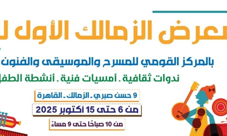 فرقة القاهرة للعرائس تشارك في افتتاح معرض الزمالك الاول للكتاب