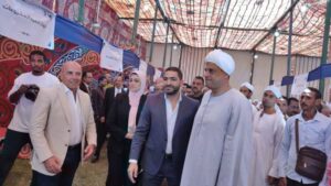 الامير هاشم الدندراوي يفتتح منتدي دندرة الإقتصادي بعنوان العلم