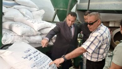 مصادرة ١٨ برميل طحينه داخل مصنع يستخدم خامات منتهيه الصلاحيه بالإسكندرية