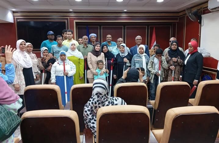 إحتفالات مكتب الرفيق بكوم امبو باليوم العالمى الكفيف ١٥ أكتوبر