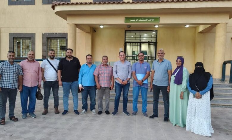 مؤسسة دار الرحمة الخيرية بميت غمر دقهلية تنظم قافلة طبية بمستشفي القصير المركزي