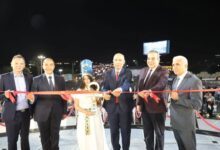 محافظ المنيا يفتتح ميدان النيل بعد تطويره وتركيب شاشة عملاقة لمتابعة افتتاح المتحف المصري