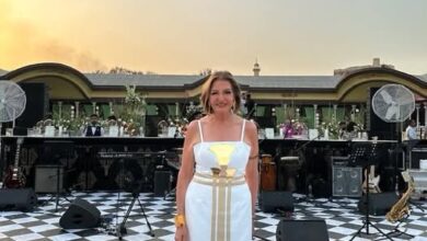 ليلى عز العرب.. ملكة مصرية تعود من قلب التاريخ أمام المتحف المصري الكبير 1 ليلى عز العرب.. ملكة مصرية تعود من قلب التاريخ أمام المتحف المصري الكبير