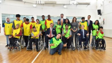 الأمير لويس كزافييه ماري غيوم من لوكسمبورغ يزور مركز راشد لأصحاب الهمم في دبي