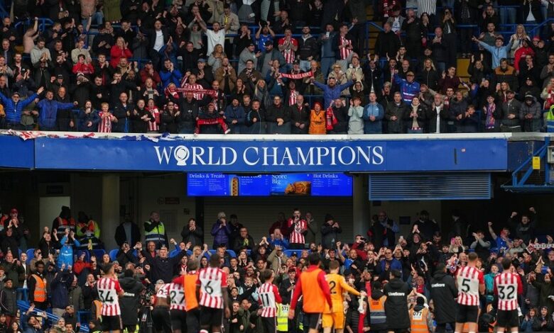 سقوط تشيلسي بهدف المغربي شمس الدين طالبي في الوقت القاتل فى الدوري الإنجليزي