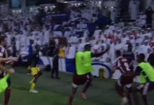 واقعة مؤسفة في مباراة قطر والإمارات فى الملحق الآسيوي المؤهل إلى كأس العالم