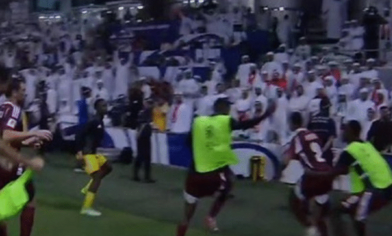 واقعة مؤسفة في مباراة قطر والإمارات فى الملحق الآسيوي المؤهل إلى كأس العالم