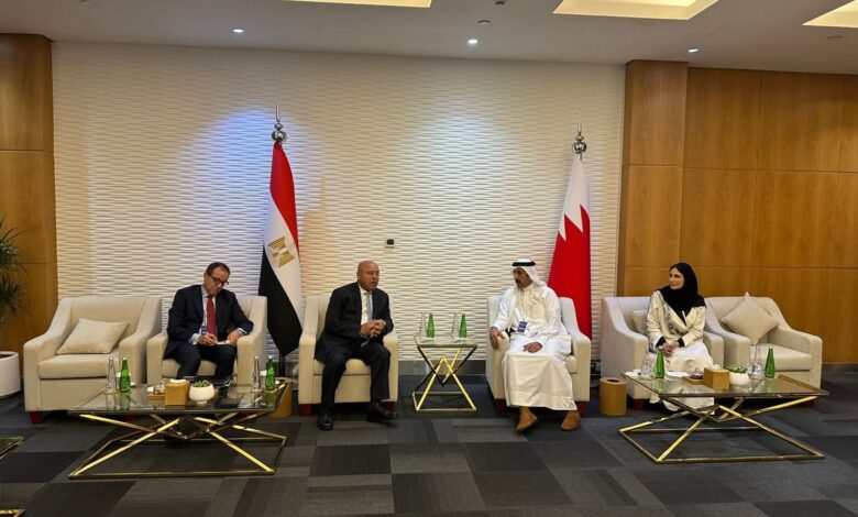وزير الصناعة يلتقي وزير النقل والمواصلات والاتصالات البحريني لبحث تدعيم التعاون المشترك 