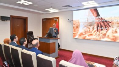 سويلم يشهد فعاليات ختام سلسلة محاضرات "الترابط بين المياه والنظم البيئية WEFE Nexus"