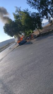 "صحة لبنان": قتيلان وجريح جراء غارة إسرائيلية استهدفت سيارة على طريق الجرمق - الخردلي