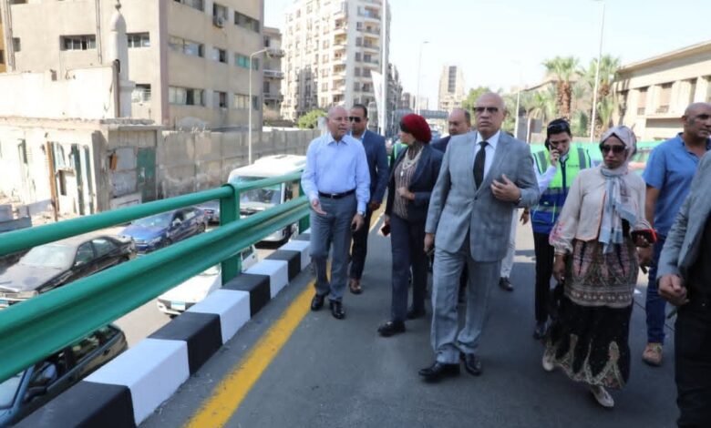 محافظ القاهرة يتفقد كوبري أحمد سعيد المعدني بعد الانتهاء من أعمال تطويره 1 محافظ القاهرة يتفقد كوبري أحمد سعيد المعدني بعد الانتهاء من أعمال تطويره