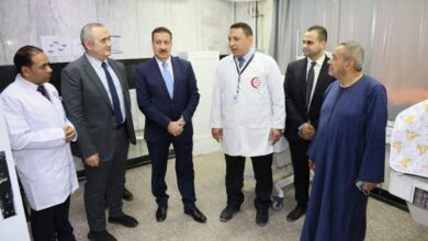 محافظ المنوفية ورئيس الهيئة العامة للمستشفيات يتفقدان أعمال التطوير بمستشفى شبين الكوم التعليمي