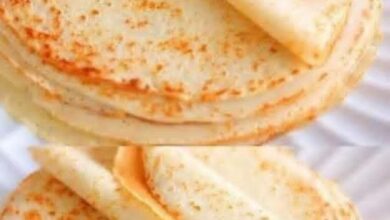 طريقة عمل الكريب الاقتصادي بدون بيض ولا حليب