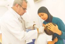صحة الشرقية تنظم قافلة طبية مجانية بقرية إنشاص البصل بالزقازيق