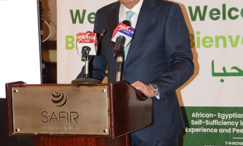 وزير الزراعة يؤكد دعم مصر الدائم للأشقاء من دول القارة السمراء 1 وزير الزراعة يؤكد دعم مصر الدائم للأشقاء من دول القارة السمراء